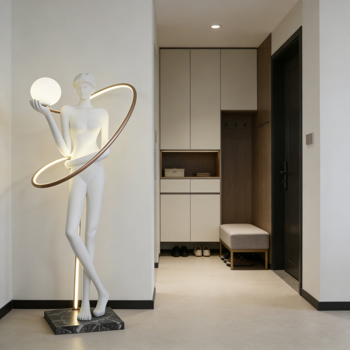 Venus Goddess Sculpture Floor Lamp 13