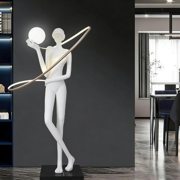Venus Goddess Sculpture Floor Lamp 2