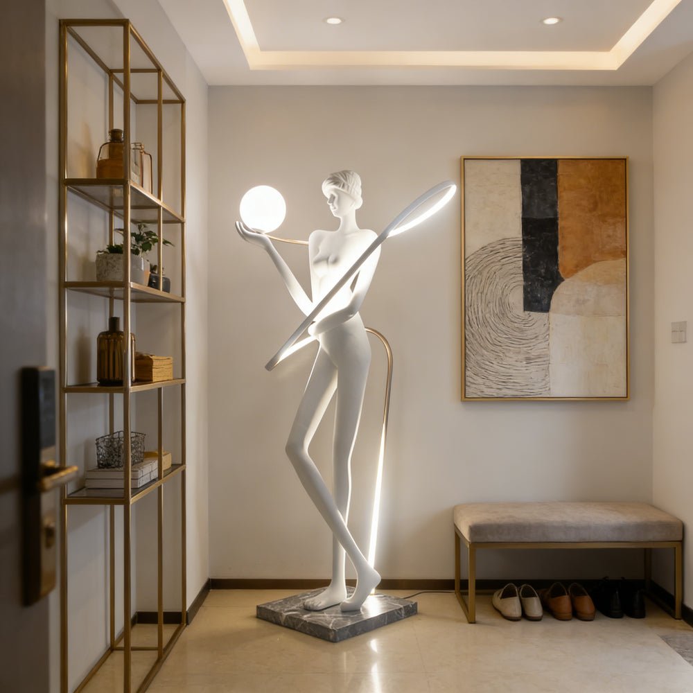 Venus Goddess Sculpture Floor Lamp 4