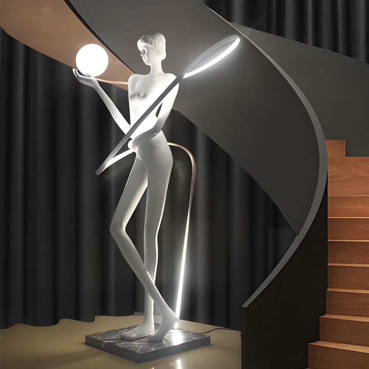 Venus Goddess Sculpture Floor Lamp 6