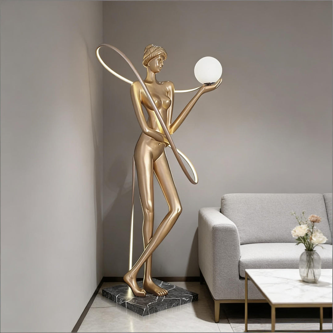 Venus Goddess Sculpture Floor Lamp 7