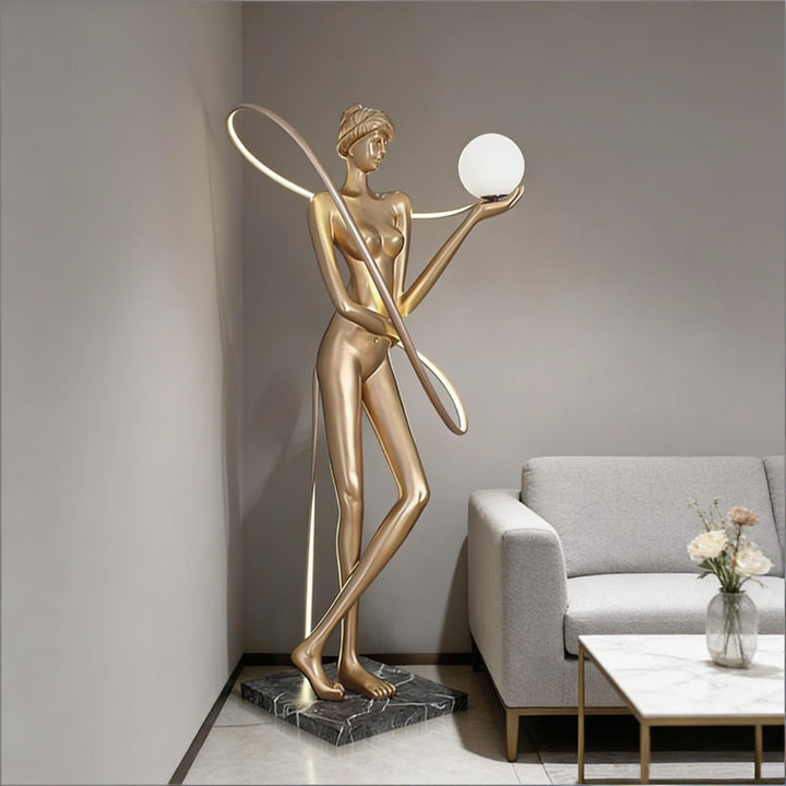 Venus Goddess Sculpture Floor Lamp 7
