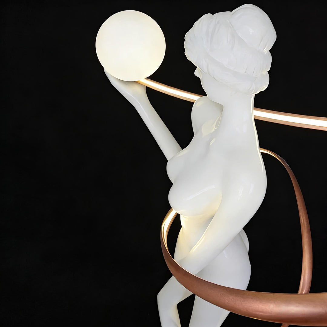 Venus Goddess Sculpture Floor Lamp 8