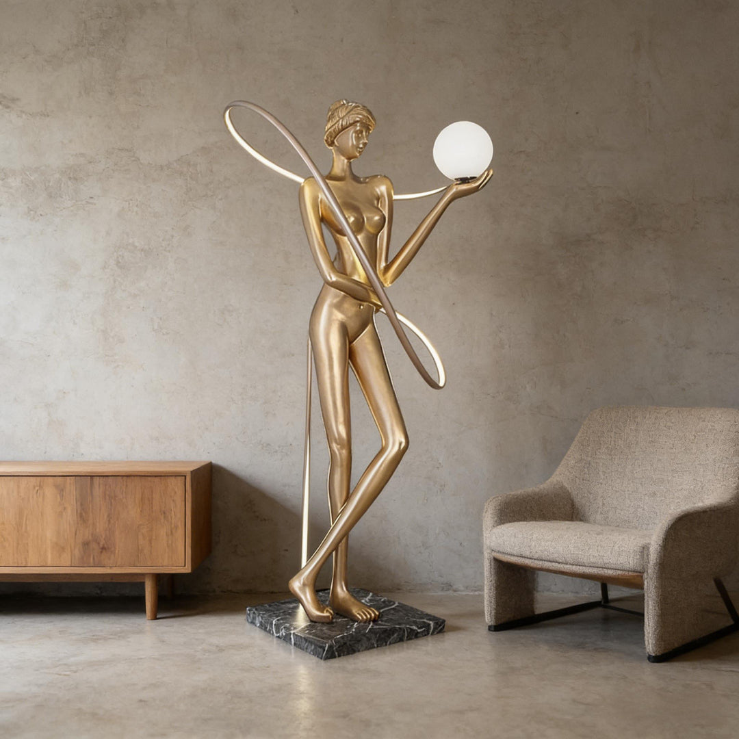 Venus Goddess Sculpture Floor Lamp 9