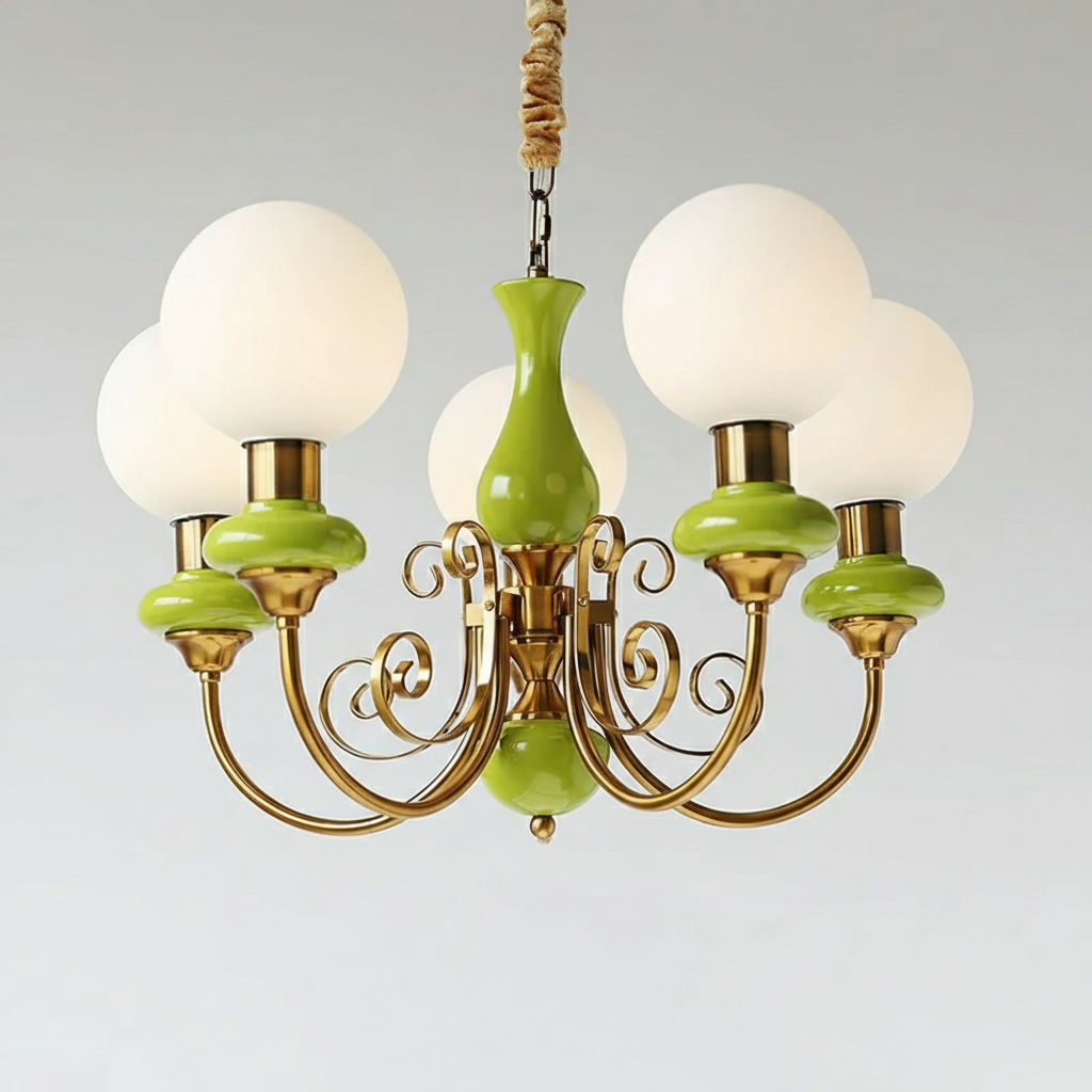 Verdia Globe Chandelier 3
