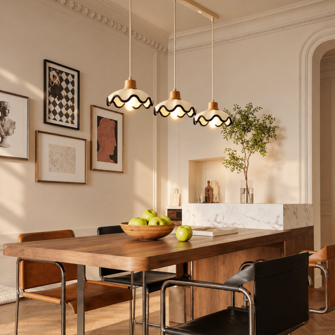 Verlissa Scalloped Pendant Light 10