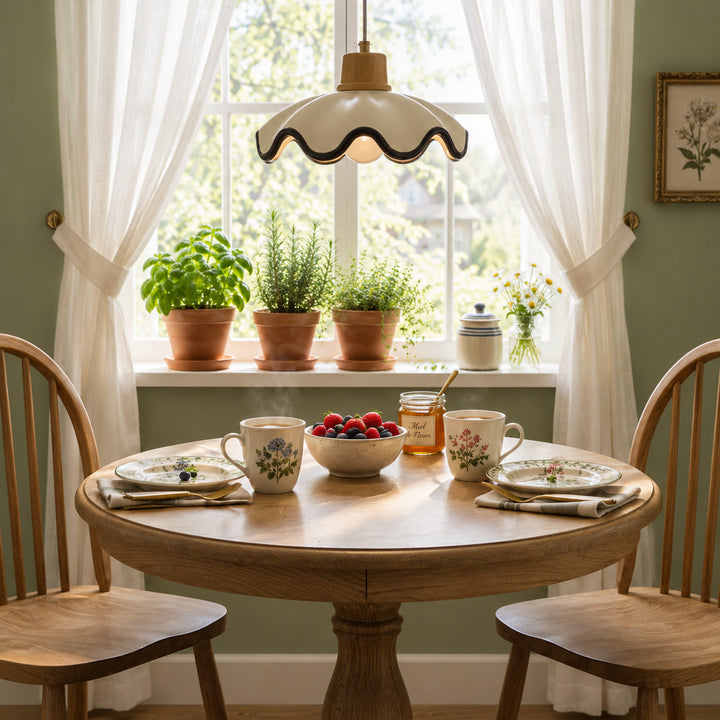 Verlissa Scalloped Pendant Light 11