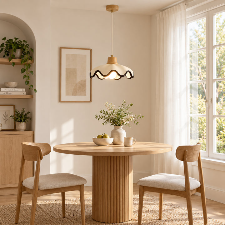 Verlissa Scalloped Pendant Light 2