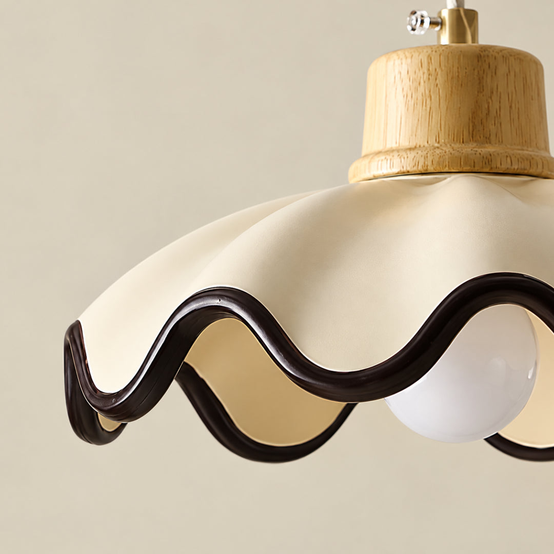 Verlissa Scalloped Pendant Light 8