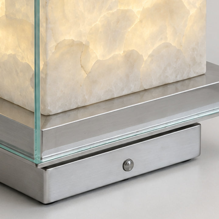 Verlunea Glass Cube Table Lamp 11