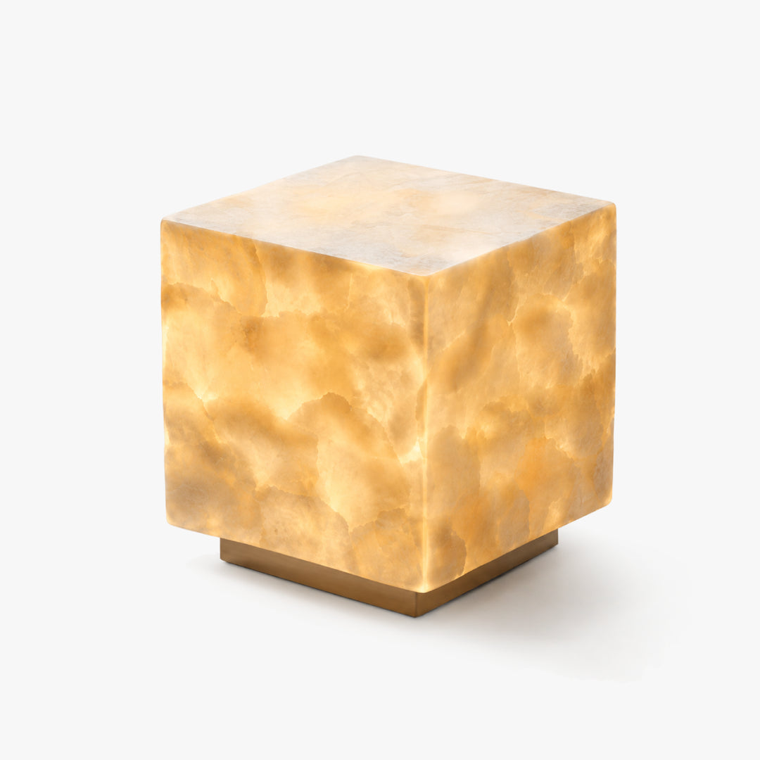 Verlunea Glass Cube Table Lamp 8