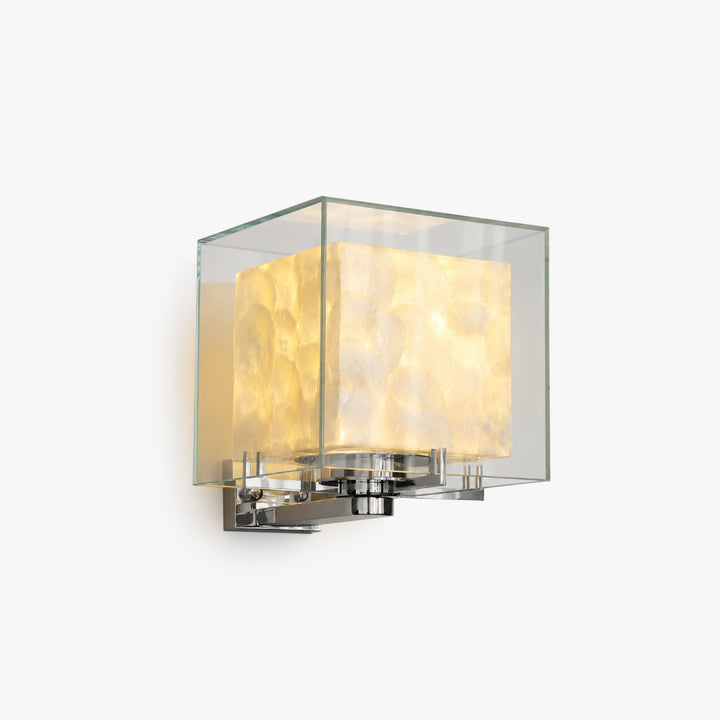 Verlunea Glass Cube Wall Lamp 7