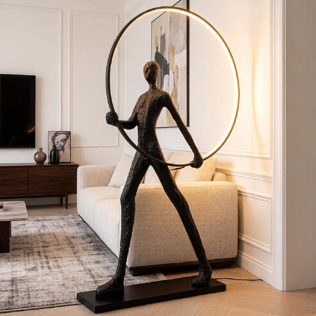 Vertex Sculpture Floor Lamp 16