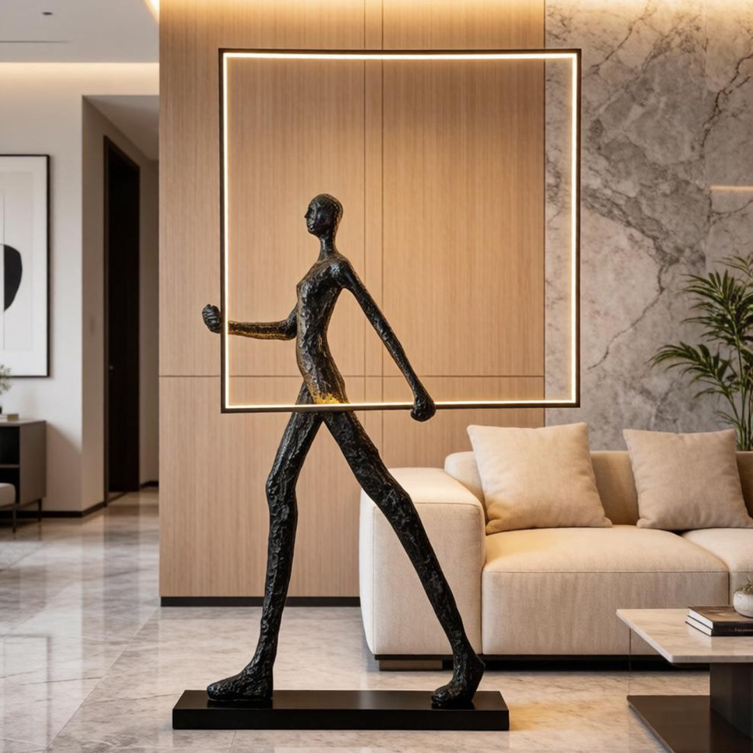 Vertex Sculpture Floor Lamp 2