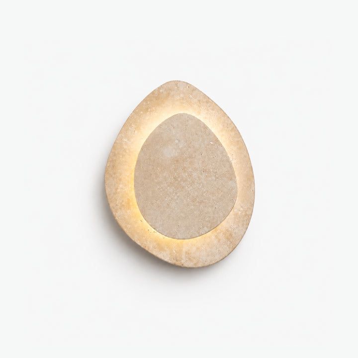Verune Travertine Wall Lamp 1