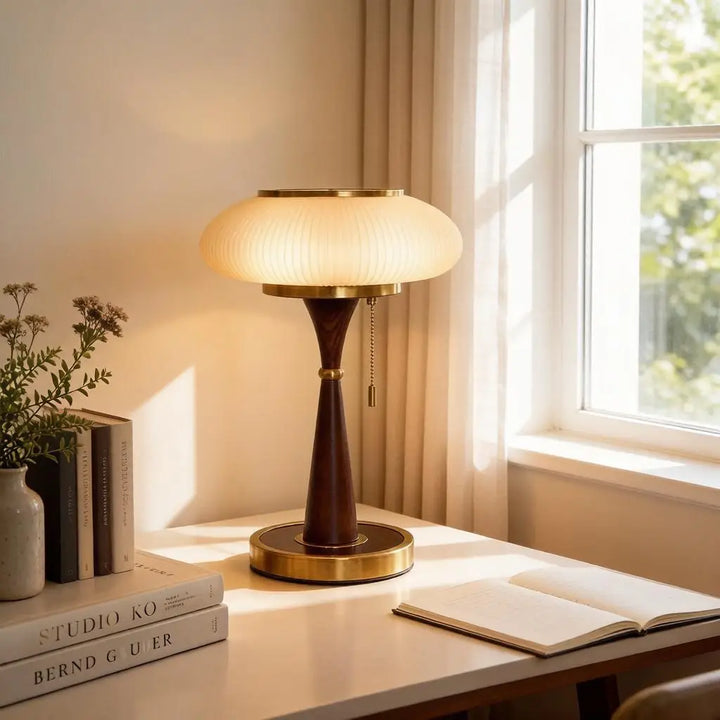 Vesper Fluted Glass Table Lamp 1