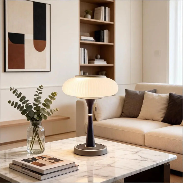 Vesper Fluted Glass Table Lamp 10