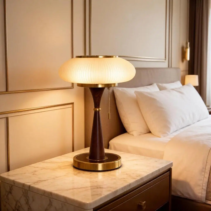 Vesper Fluted Glass Table Lamp 3
