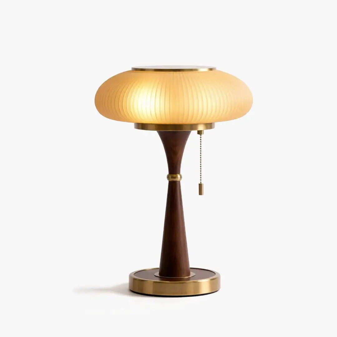 Vesper Fluted Glass Table Lamp 5