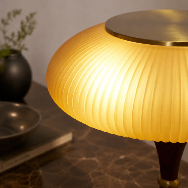 Vesper Fluted Glass Table Lamp 6