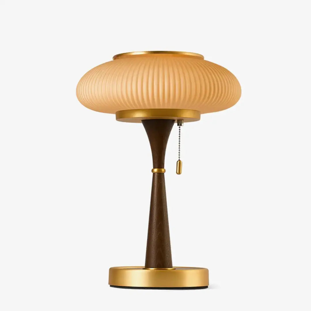 Vesper Fluted Glass Table Lamp 9