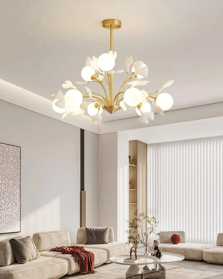 Vetra Ginkgo Chandelier 10