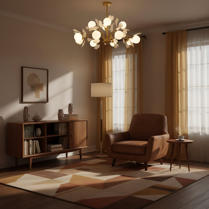 Vetra Ginkgo Chandelier 11