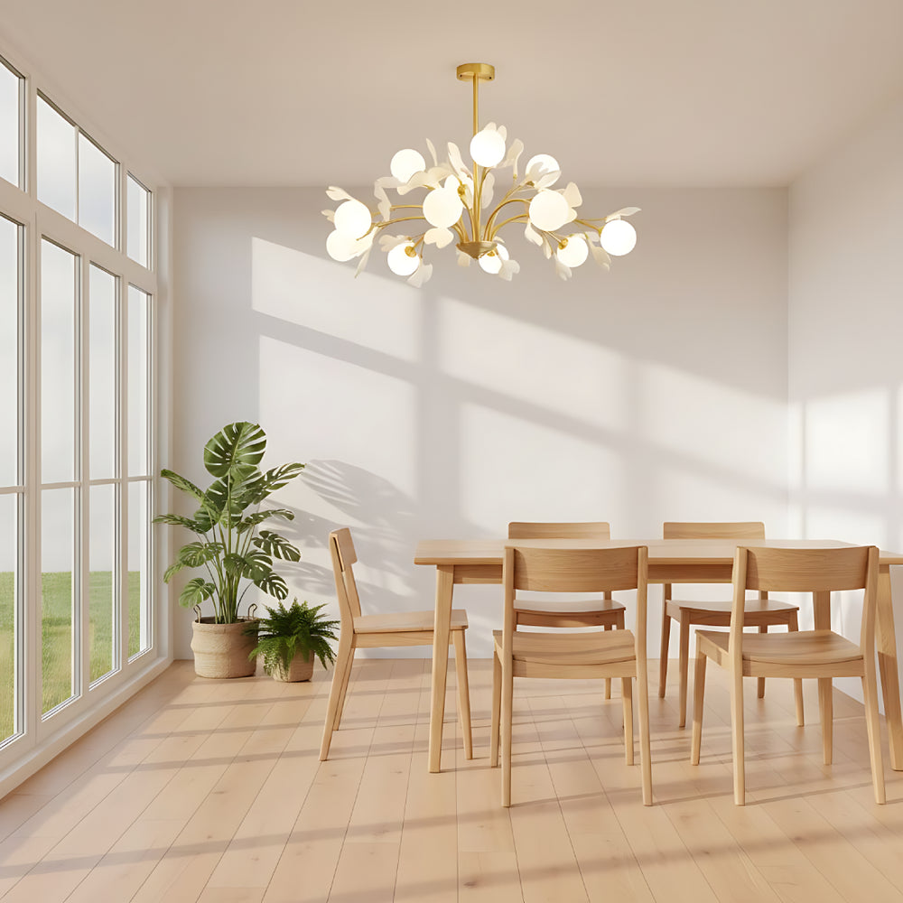 Vetra Ginkgo Chandelier 12