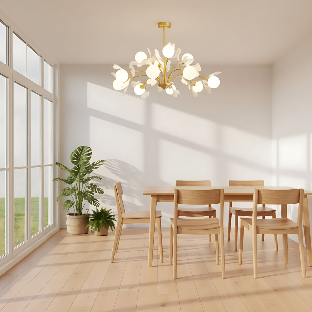 Vetra Ginkgo Chandelier 12