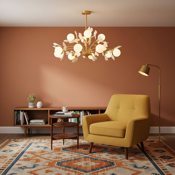 Vetra Ginkgo Chandelier 13