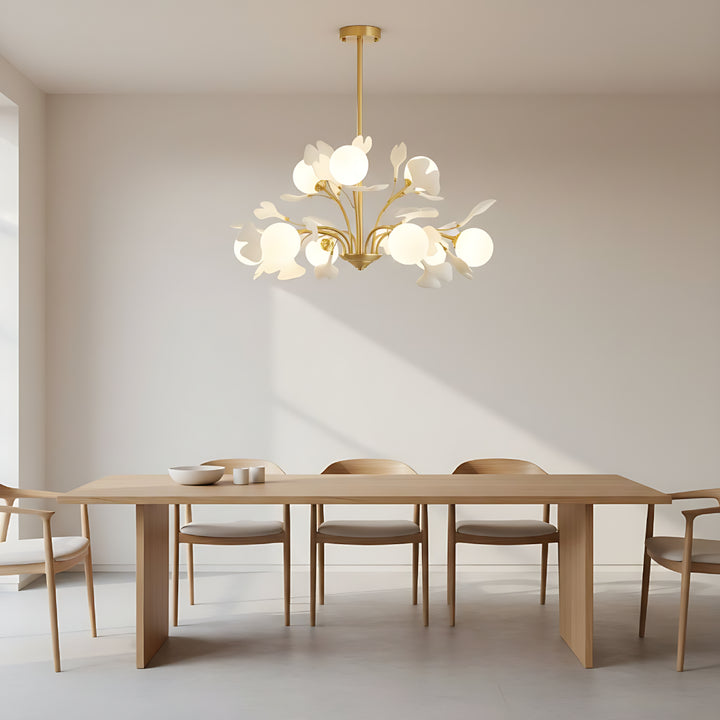Vetra Ginkgo Chandelier 6