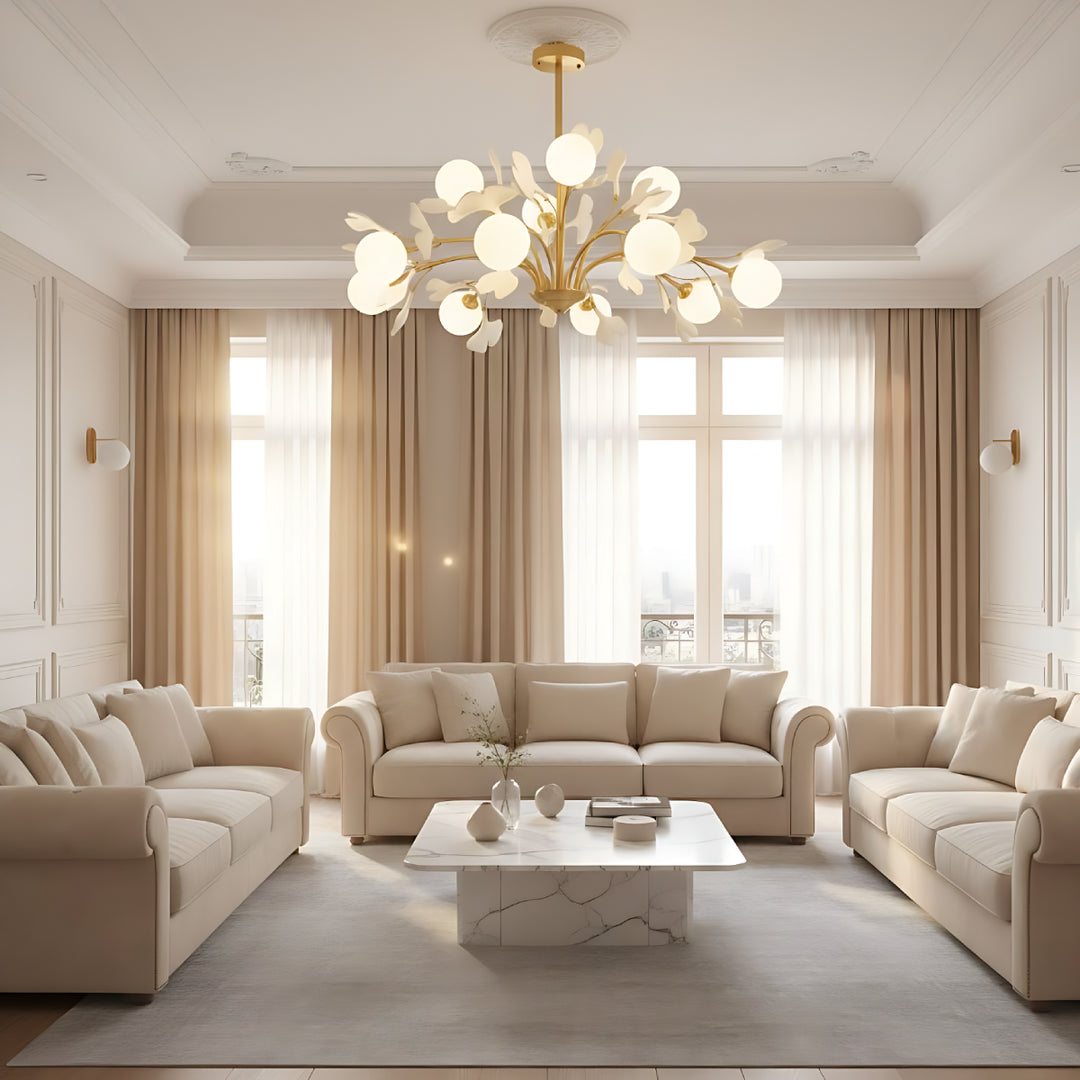 Vetra Ginkgo Chandelier 7