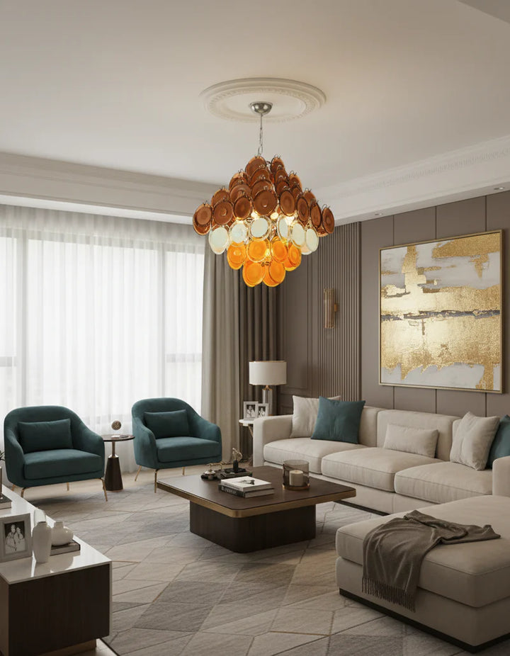 Vetri Murano Glass Chandelier 6