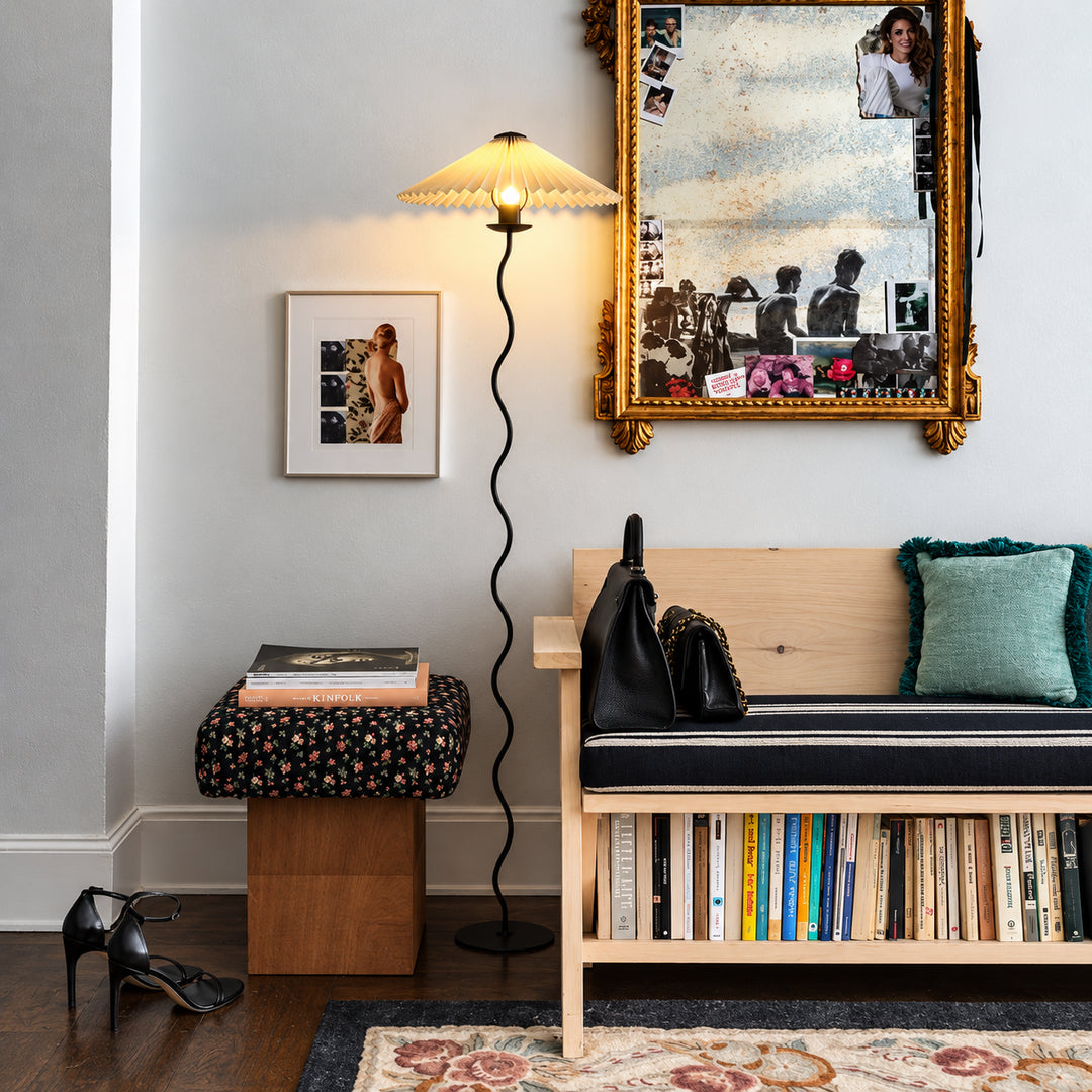 Veylin Pleated Floor Lamp  12