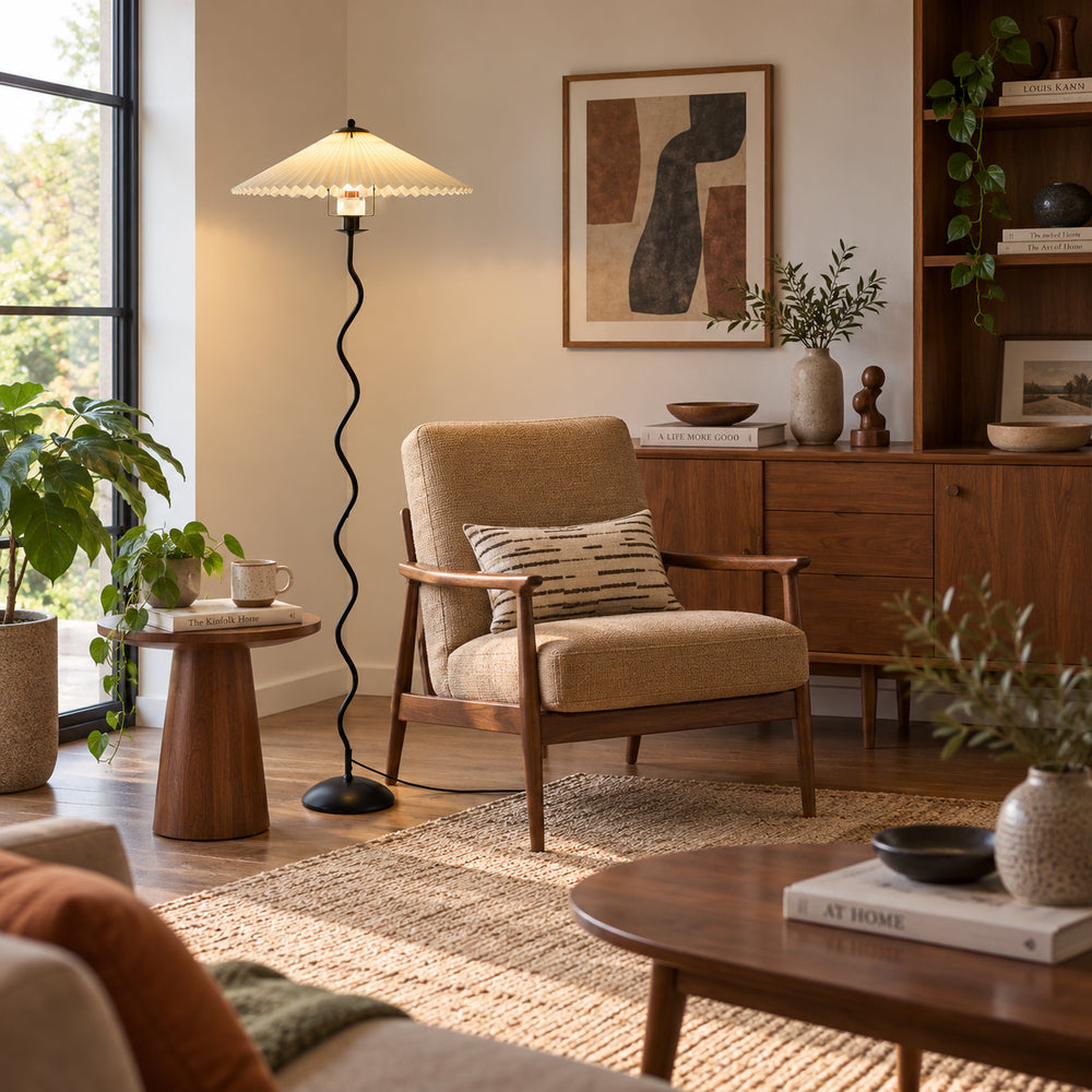 Veylin Pleated Floor Lamp 8