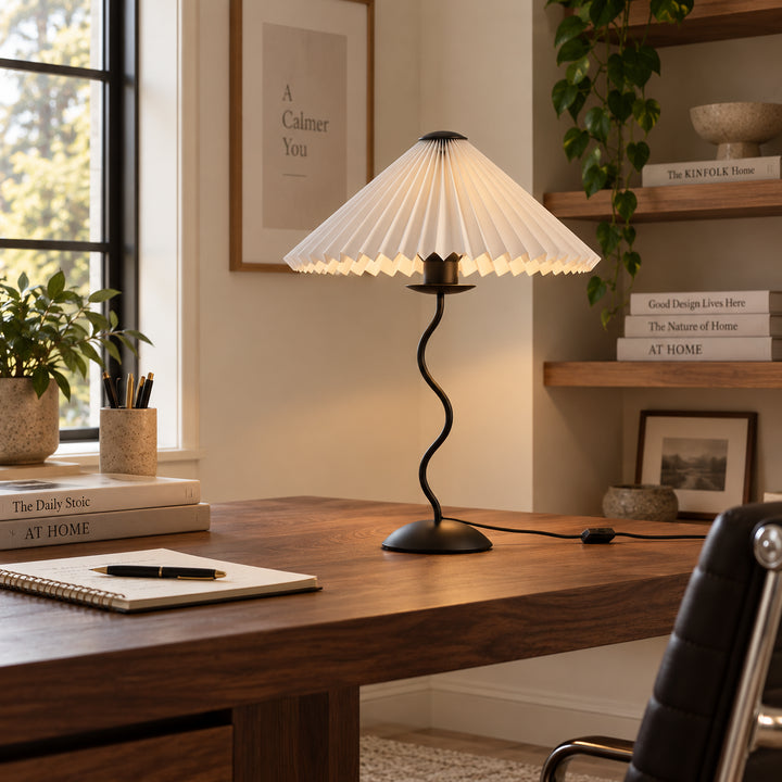 Veylin Pleated Table Lamp 10