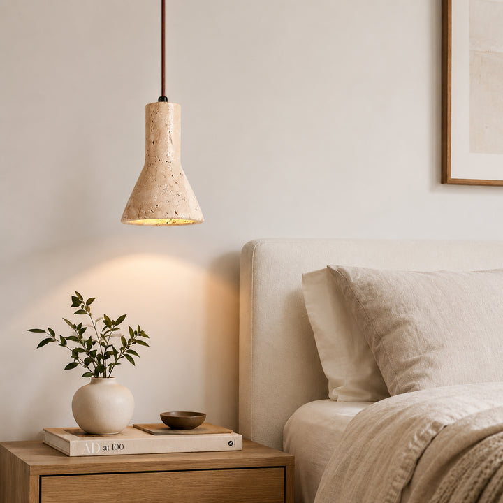 Veyra Travertine Pendant Light 3