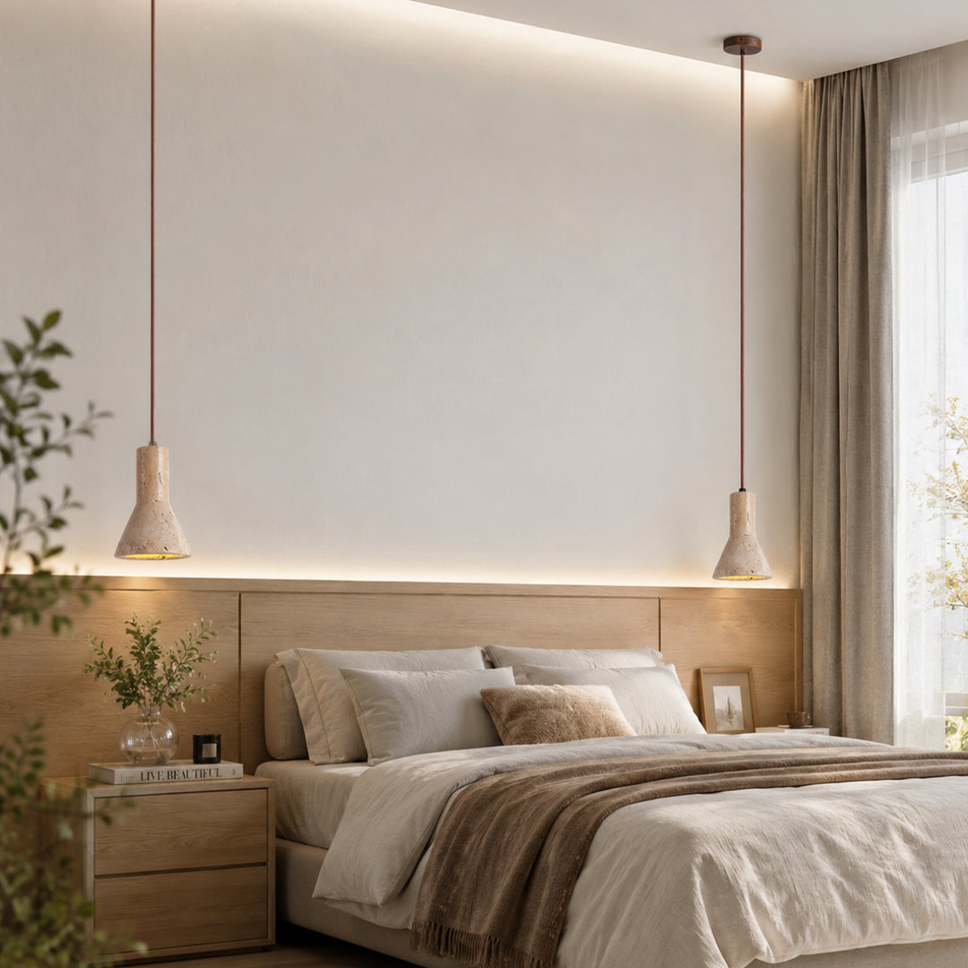 Veyra Travertine Pendant Light 4