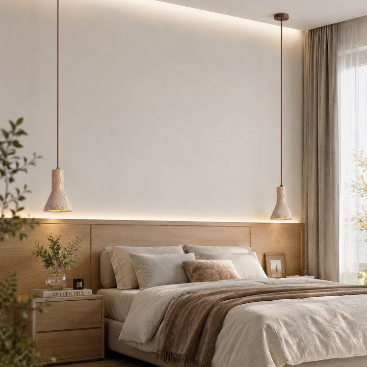 Veyra Travertine Pendant Light 4