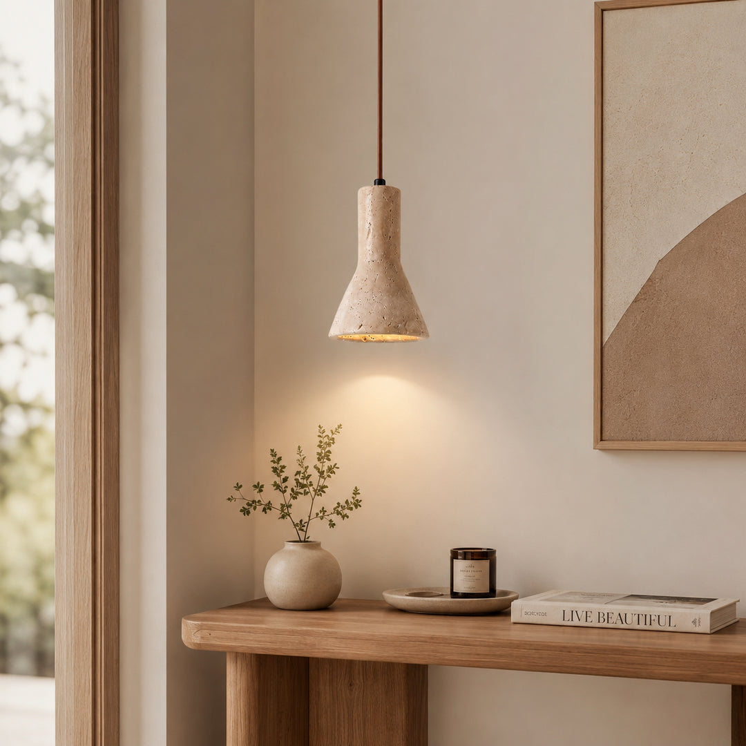 Veyra Travertine Pendant Light 5