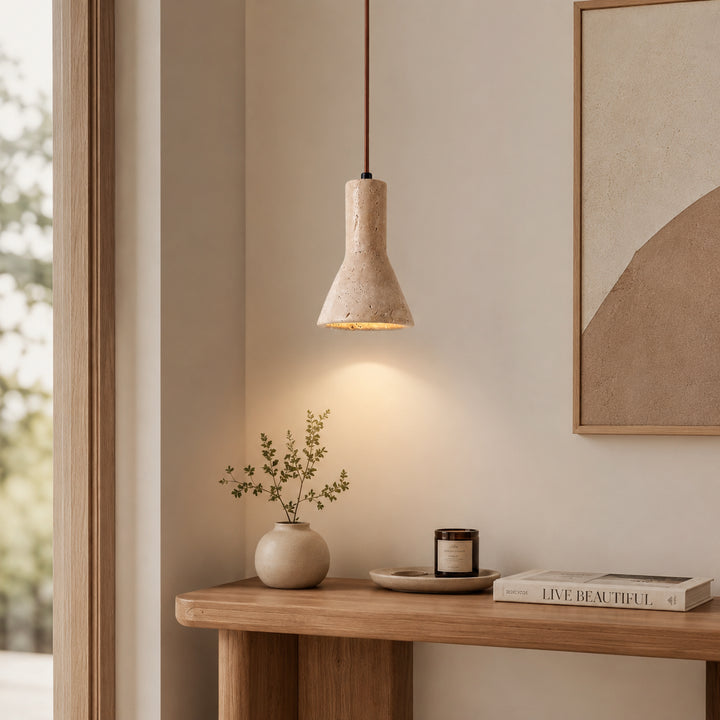Veyra Travertine Pendant Light 5