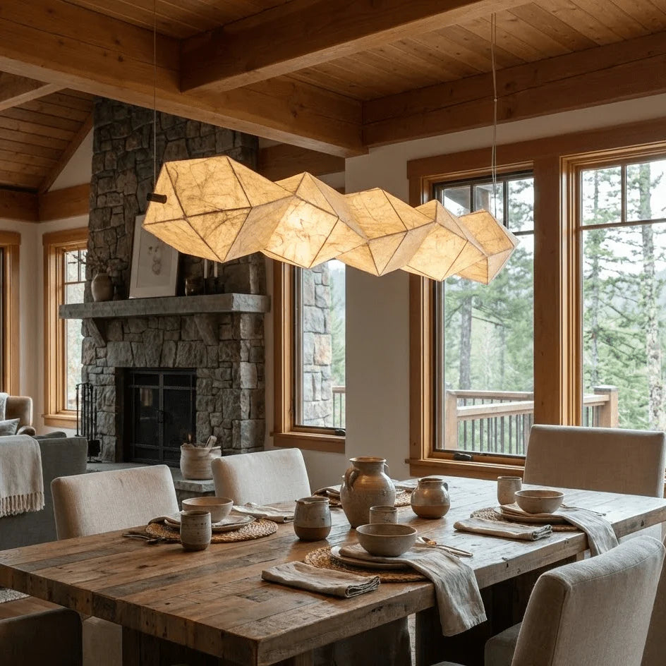 Veyro Fold Linear Pendant Lamp 5