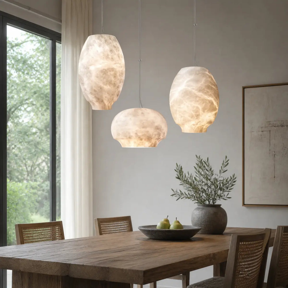Vira Alabaster Pendant Light 3