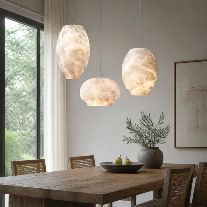 Vira Alabaster Pendant Light 3
