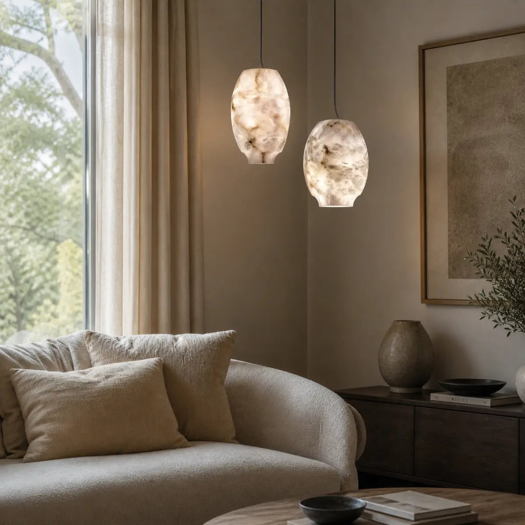 Vira Alabaster Pendant Light 5