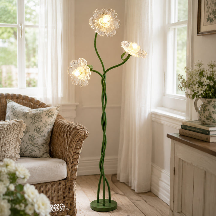 Virelia Crabapple Blossom Floor Lamp 10