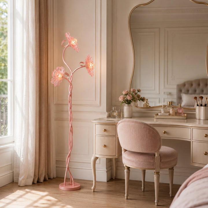 Virelia Crabapple Blossom Floor Lamp 2