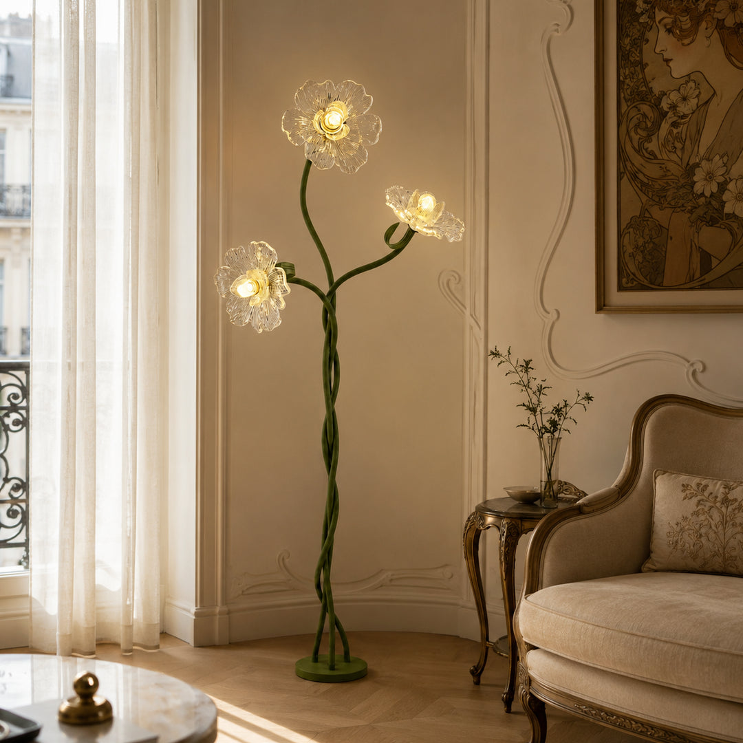 Virelia Crabapple Blossom Floor Lamp 6