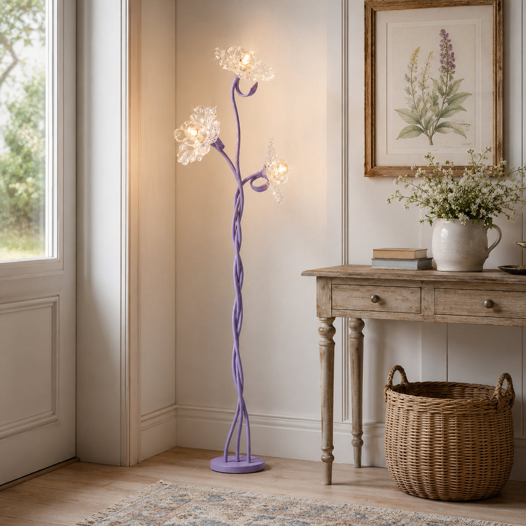 Virelia Crabapple Blossom Floor Lamp 7