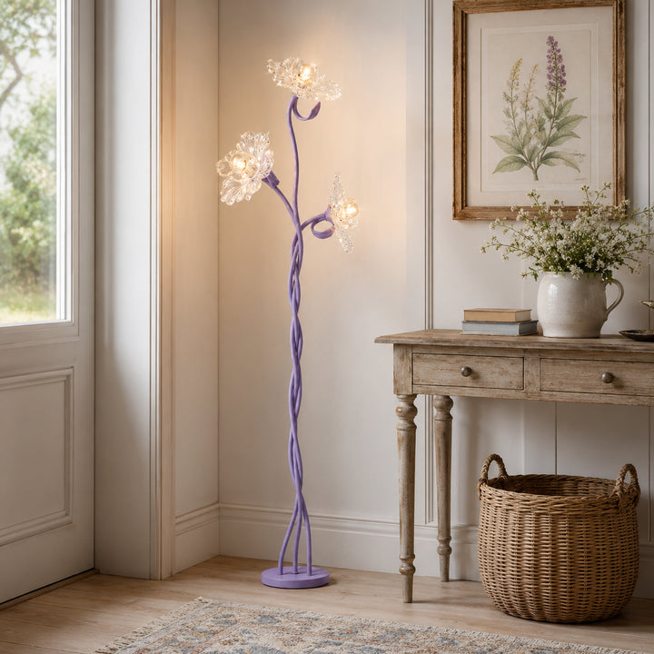 Virelia Crabapple Blossom Floor Lamp 7